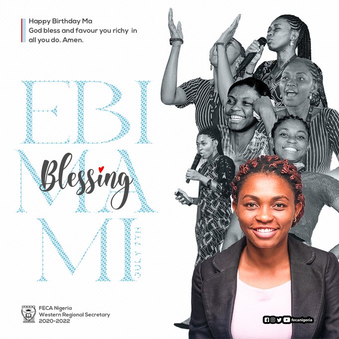 Happy birthday to Blessing Ebimami - FECAite